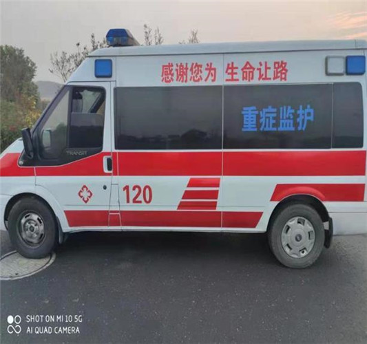 吉林救护车出租服务案例3